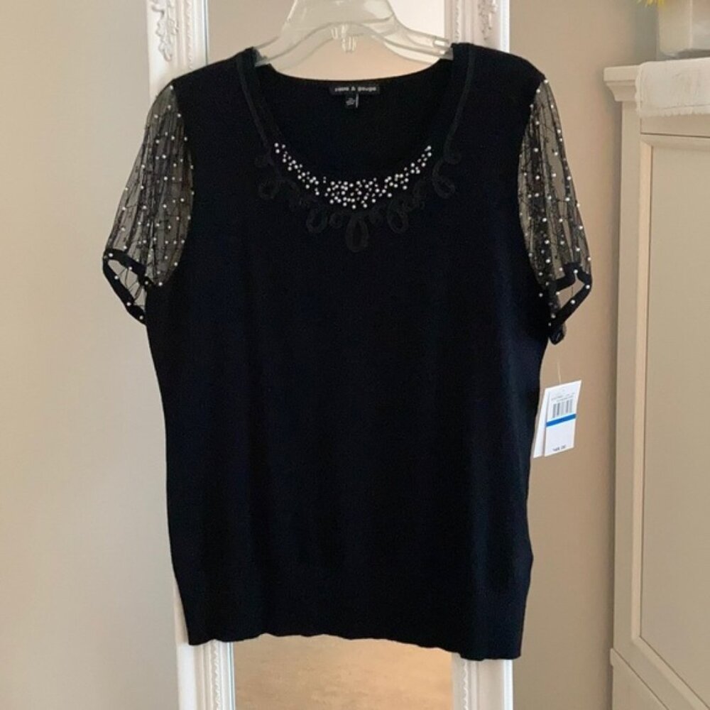 CABKE & Gauge knit top